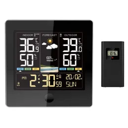 Station météo électronique avec capteur extérieur sans fil