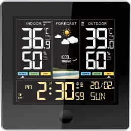 Station météo électronique avec capteur extérieur sans fil