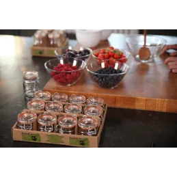 Bocaux en verre Home made Jam (Lot de 12)