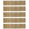 Bordure en bambou naturel