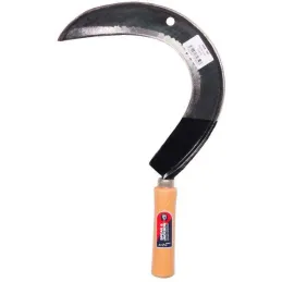 Faucille ronde en acier forgé