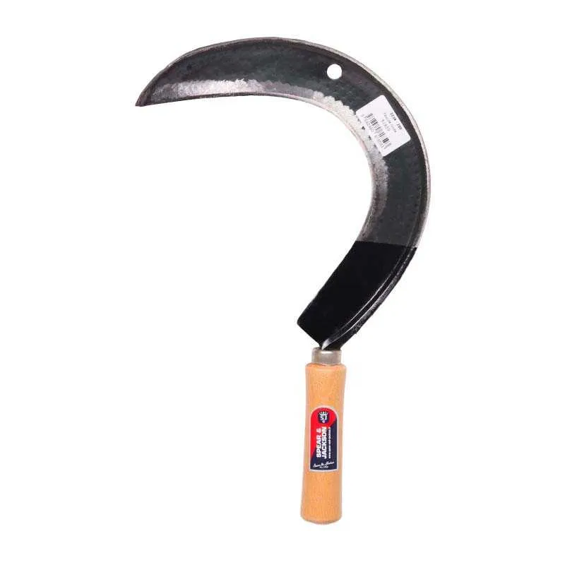 Faucille ronde en acier forgé