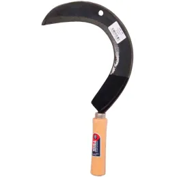 Faucille ronde en acier forgé