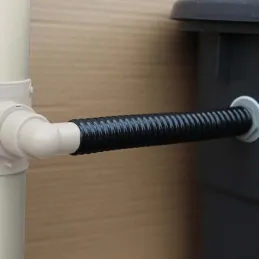 Collecteur d'eau sable pour gouttière circulaire