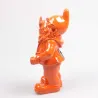 Nain de jardin en résine F*ck avec éclairage solaire 16 x 12 x 31 cm