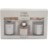 Coffret 2 bougies parfumée et diffuseur 50ml