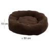 Panier rond en bouclette 50 cm