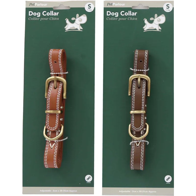 Collier en polyuréthane pour chien (Lot de 2)