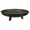 Brasero en acier 3 larges pieds