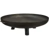 Brasero en acier 3 larges pieds