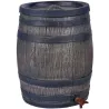 Récupérateur d'eau de pluie en polyéthylène avec support Barrel