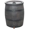 Récupérateur d'eau de pluie en polyéthylène avec support Barrel