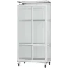 Serre de balcon en polycarbonate 4 mm et aluminium sur roulettes  Polis