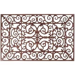 Gratte-pieds paillasson grille en fonte