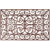 Gratte-pieds paillasson grille en fonte