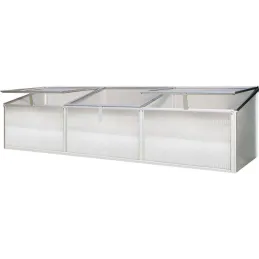 Serre potagère en aluminium anodisé Gaia