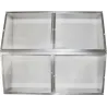 Serre potagère en aluminium anodisé Gaia