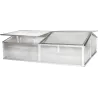 Serre potagère en aluminium anodisé Gaia