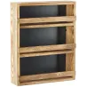 Etagère murale en bois