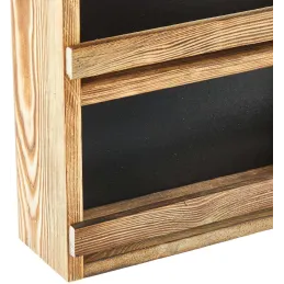 Etagère murale en bois