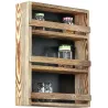 Etagère murale en bois