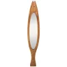 Miroir poisson en bois recyclé