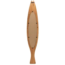 Miroir poisson en bois recyclé