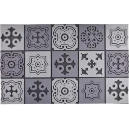 Tapis en caoutchouc motif Mosaique