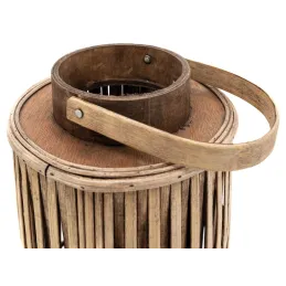 Lanterne ronde en pin