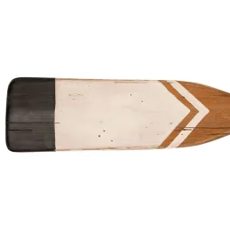 Patère rame en  bois peint