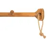 Patère rame en  bois peint