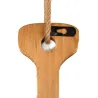 Patère rame en  bois peint