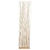 Paravent en osier avec socle et tiges Twist