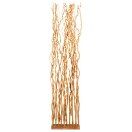 Paravent en osier avec socle et tiges Twist
