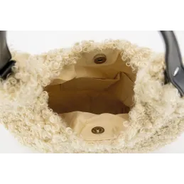 Sac en coton bouclette