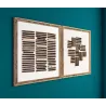 Cadres en bois Puzzle (Lot de 2)