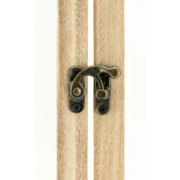 Lanternes en bois et métal (Lot de 3)