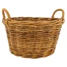 Corbeille en rotin naturel