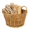 Corbeille en rotin naturel