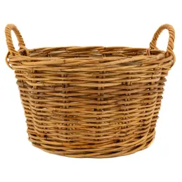 Corbeille en rotin naturel