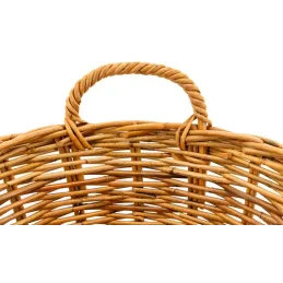 Corbeille en rotin naturel