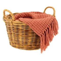 Corbeille en rotin naturel