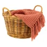 Corbeille en rotin naturel