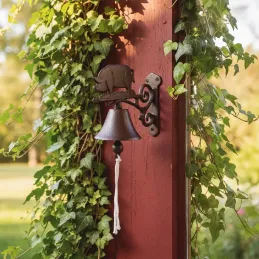 Cloche de jardin en fonte