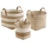 Cache-pot en corde et nylon (Lot de 3)