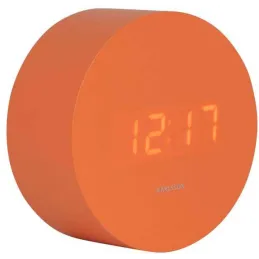 Réveil rond LED en MDF Spry