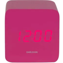 Réveil carré LED en MDF Spry