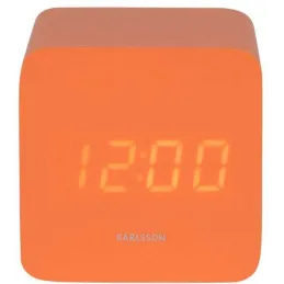 Réveil carré LED en MDF Spry