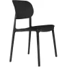 Chaise colorée en polypropylène Cheer