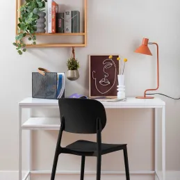 Chaise colorée en polypropylène Cheer